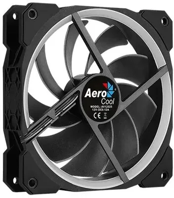 Вентилятор 120mm Aerocool Orbit 120x120mm 3-pin 14dB 153gr LED Ret