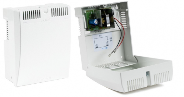 Источник вторичного электропитания резервированный РАПАН-40П U-вх. переменное 187...242 В, Р-потр. без нагрузки 1 ВА, U-вых. постоянное 9,5...14 В