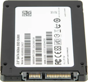 SSD накопитель A-Data SU800 ASU800SS-256GT-C 256ГБ, 2.5&amp;quot;, SATA III, SATA
