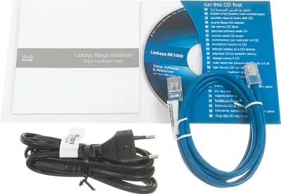 Повторитель беспроводного сигнала/мост Linksys RE1000-EE