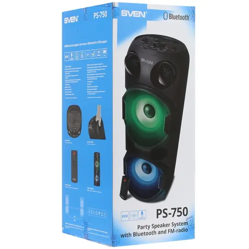 Портативная аудиосистема SVEN PS-750