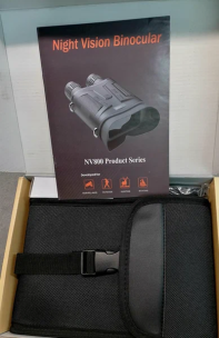 Бинокль ночного видения NV800S, 2K видео, инфракрасная камера 12 МП,  картой памяти 64 ГБ