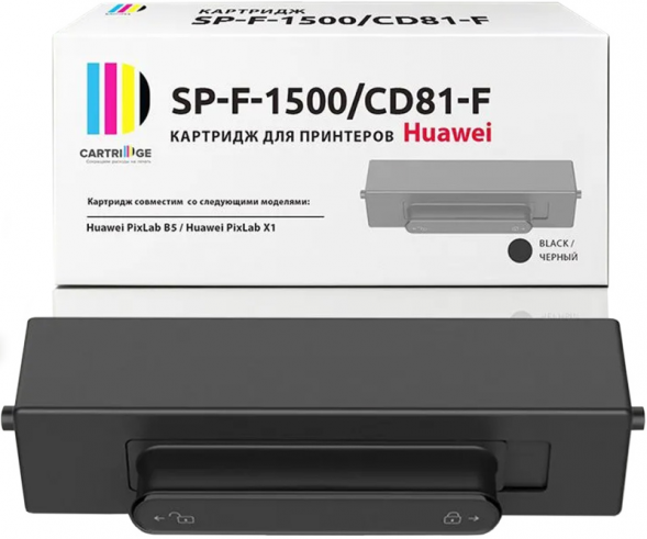 Тонер-картридж Huawei (CD81-F), для Huawei PixLab X1 Black, (1500 стр.),(Ориг.)