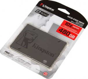 SSD накопитель Kingston A400 SA400S37/480G 480ГБ, 2.5&quot;, SATA III, SATA