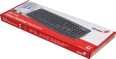 Клавиатура Genius KB110X, PS/2 [31300710104]