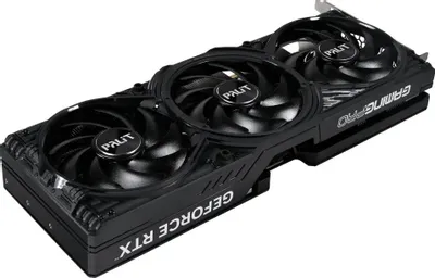 Видеокарта 12Gb Palit GeForce RTX 5070 GamingPro S [NE75070019K9-GB2050U] PCIe 5.0 12 ГБ GDDR7, 192 бит, 3 x DisplayPort, HDMI