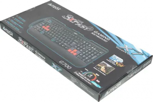 Клавиатура A4TECH X7-G700, PS/2, c подставкой для запястий  [g700 ps]