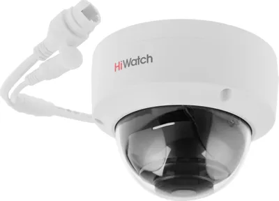 Камера видеонаблюдения IP HiWatch DS-I202(E) 2.8 2Мп купольная с ИК-подсветкой до 30 м, H.265+/H.265, 3D DNR, DWDR, коридорный режим, IP67, IK10