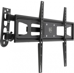 Кронштейн для телевизора Hama R1 118157 черный 37&amp;quot;-75&amp;quot; макс.30кг настенный поворотно-выдвижной и наклонный