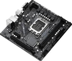 Материнская плата ASROCK H610M-HVS, LGA 1700, Intel H610, mATX, Ret