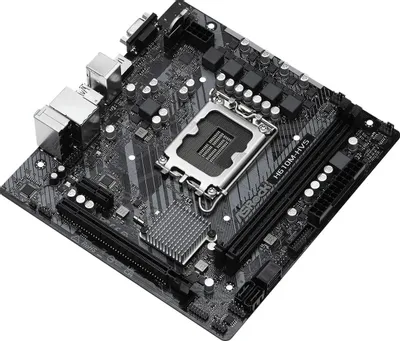 Материнская плата ASROCK H610M-HVS, LGA 1700, Intel H610, mATX, Ret