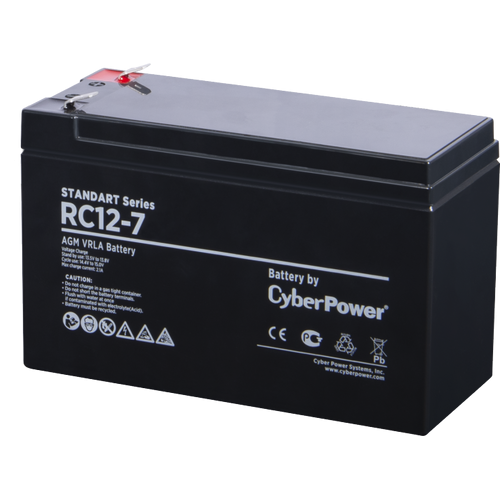 Аккумулятор CyberPower RC 12-7 12V/7Ah клемма F2